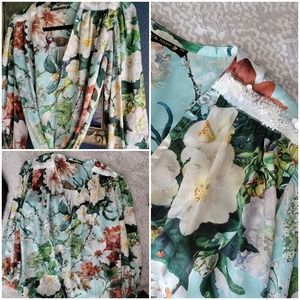 Floral Anthropologie Blouse